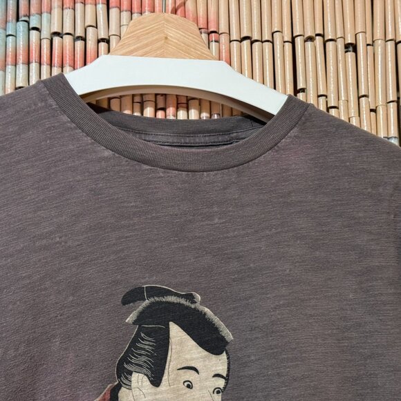 UNIQLO x UT MFA Boston Toshusai Sharaku Edo Ukiyo-E Kabuki T-Shirt/Multicolor, M - Picture 3 of 11